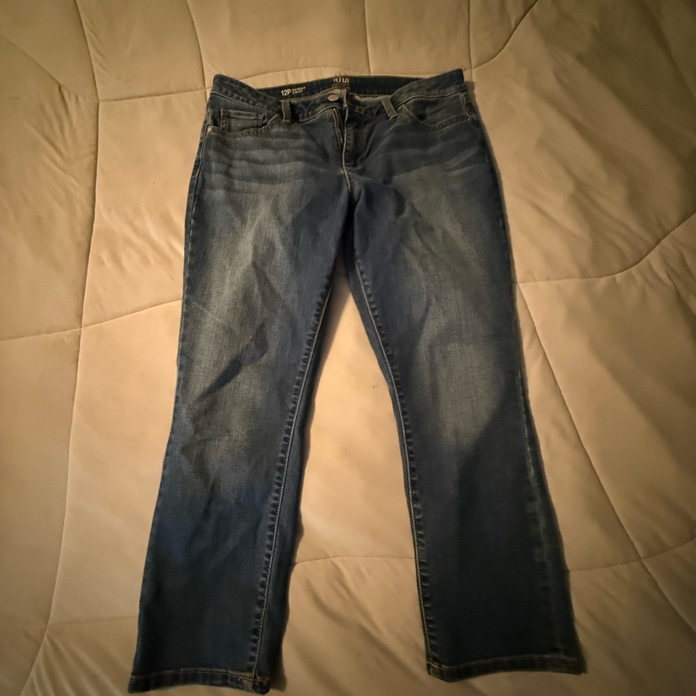 a.n.a Blue Women's Jean Capris